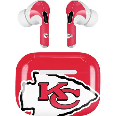 NFL Kansas City Chiefs Large Logo Apple AirPods Pro Skin